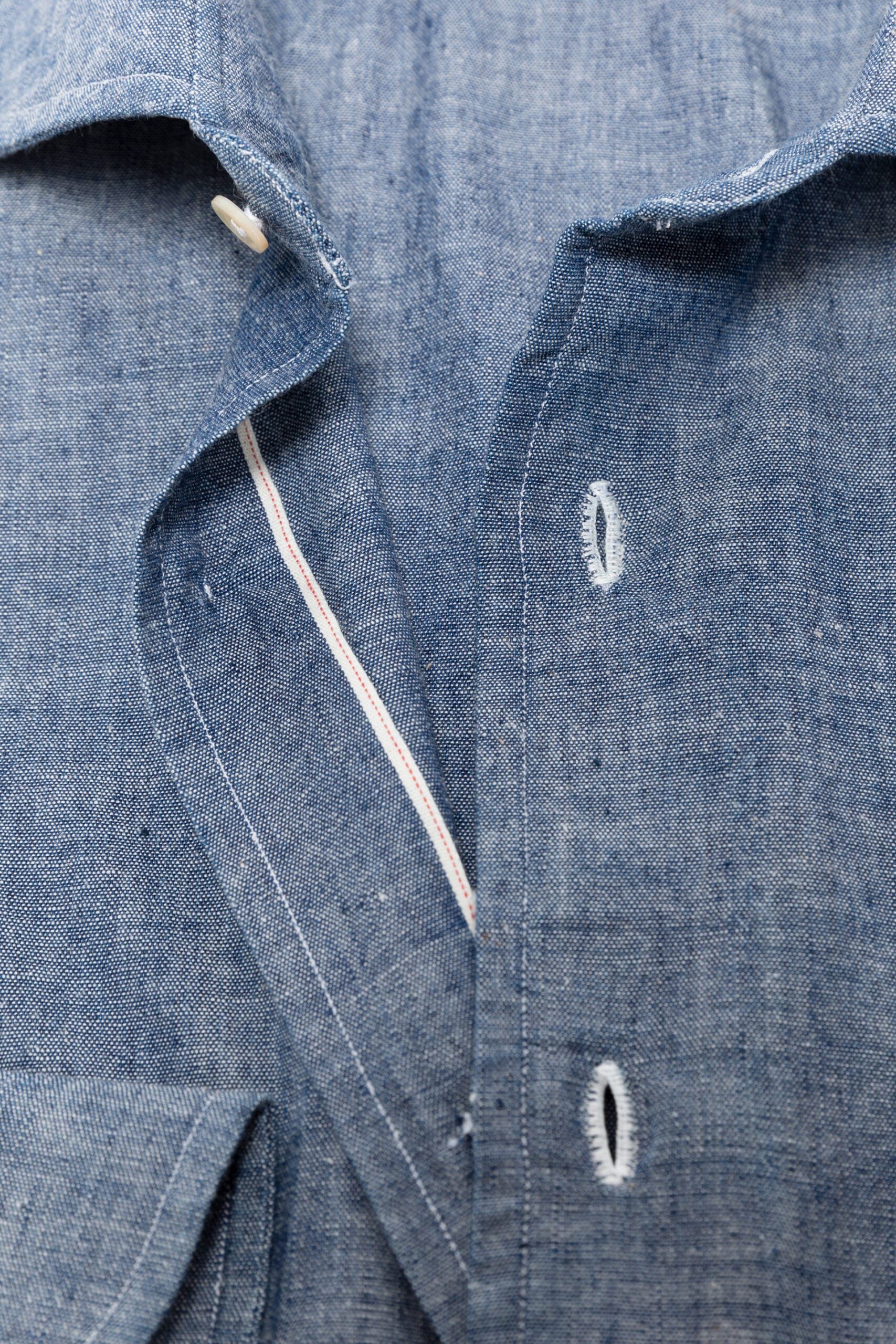 【ブルー（44）】Luca Chambray SS Shirt ブルー（44）】Luca Chambray SS Shirt